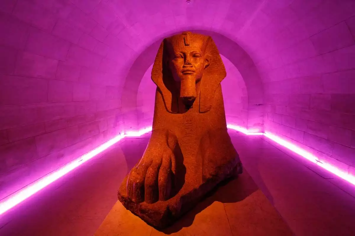 Le tombeau d'un pharaon