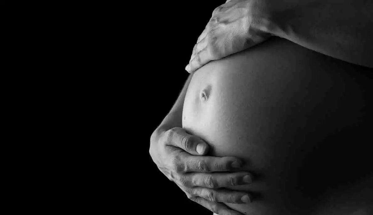 Une femme enceinte