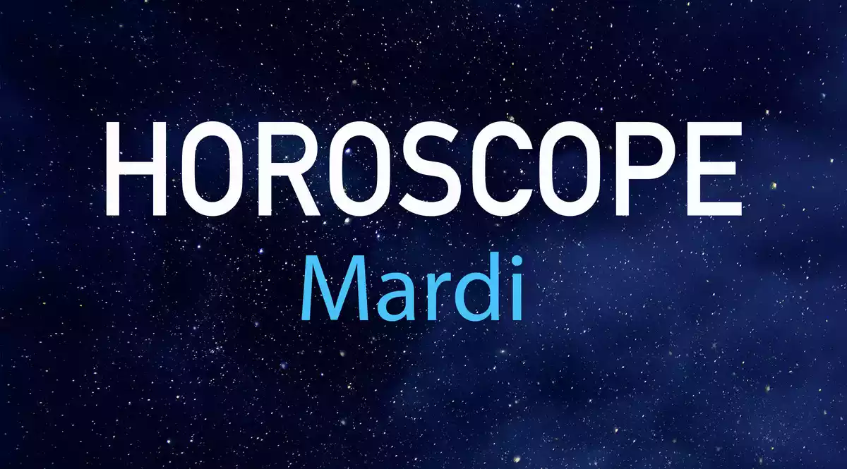 Horoscope du mardi dans un ciel étoilé