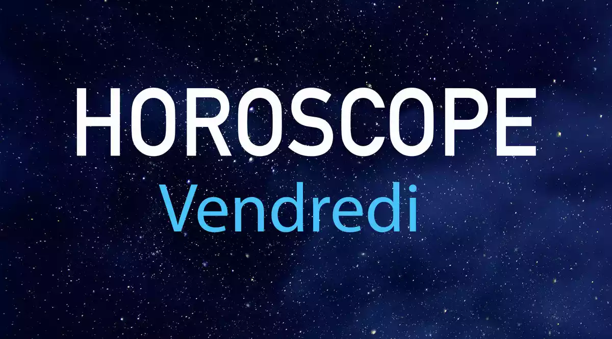 Horoscope du Vendredi dans un ciel étoilé